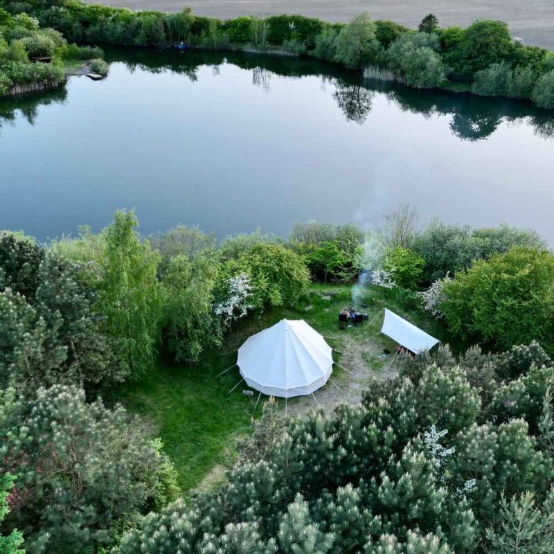 glamping på sjælland hos bakkegaarden