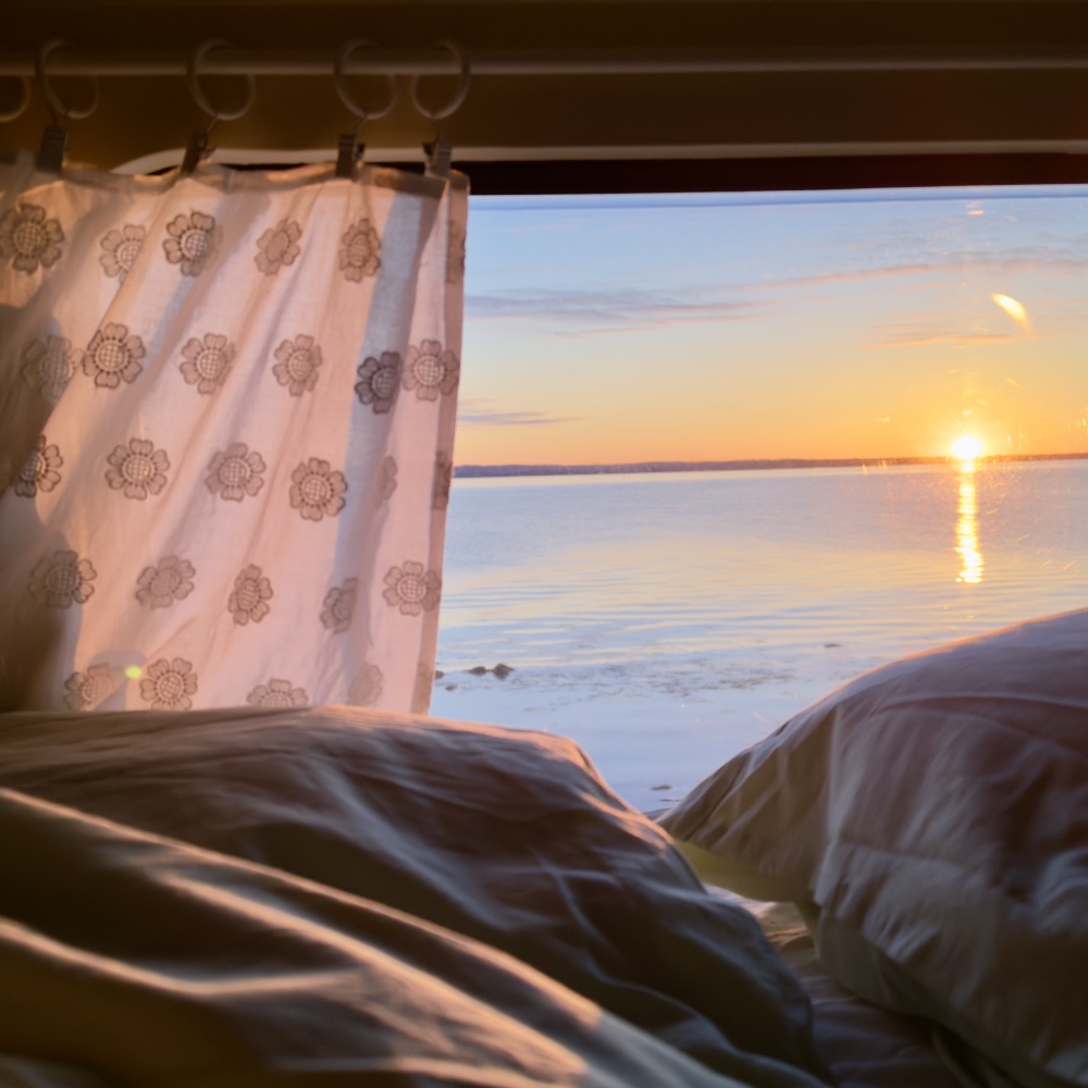 Solopgang i Copenhagen campervans