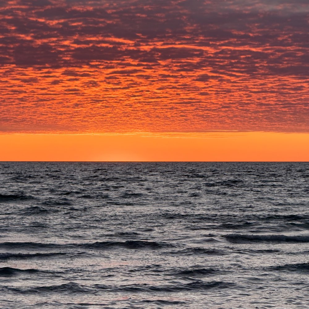 solnedgang i Skanør-Falsterbo