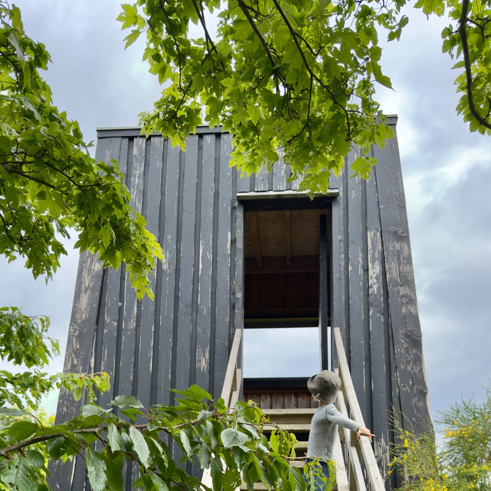 fugletårnet på Tunø - Tunøs højeste punkt