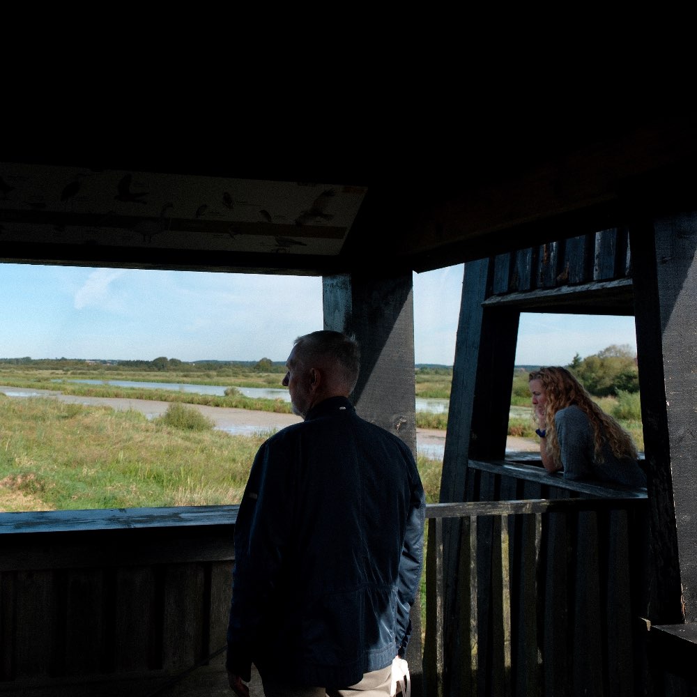 Fugletårn ved Uldum kær - oplevelser langs Gudenåen