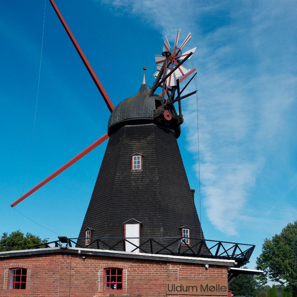 Uldum Mølle - oplevelser langs Gudenåen