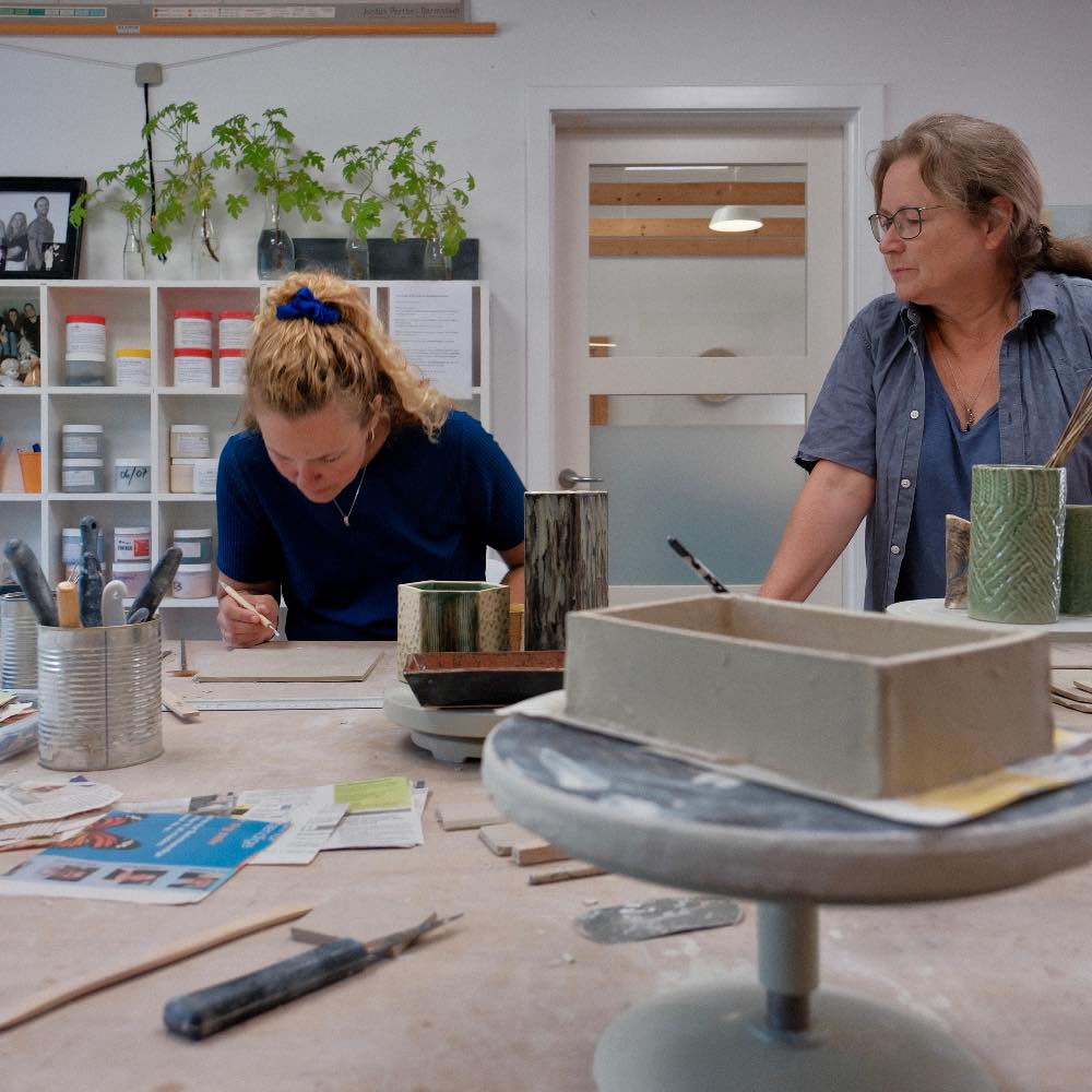 keramik kursus hos molamola - ved Gudenåen
