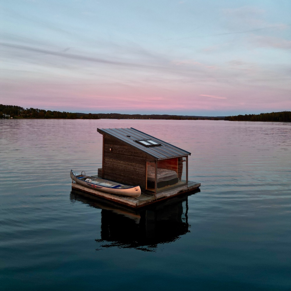 unik overnatning Småland Sverige